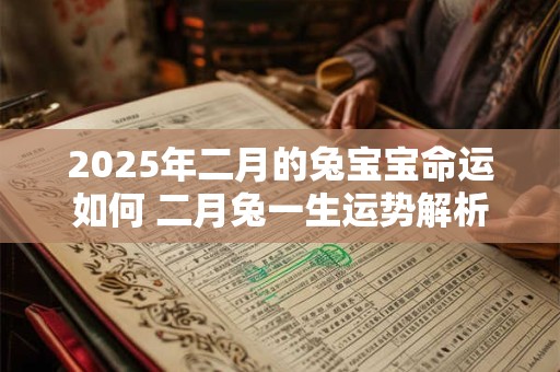 2025年二月的兔宝宝命运如何 二月兔一生运势解析 2025年二月的兔宝宝命运如何 二月兔一生运势解析