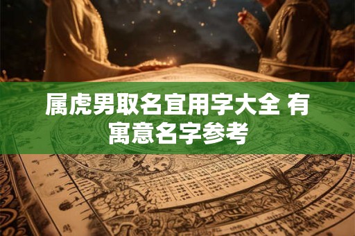 属虎男取名宜用字大全 有寓意名字参考