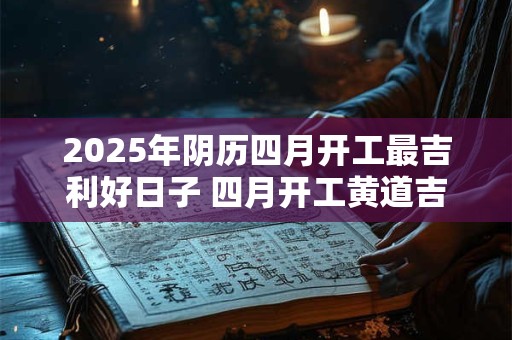 2025年阴历四月开工最吉利好日子 四月开工黄道吉日