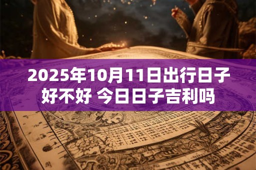 2025年10月11日出行日子好不好 今日日子吉利吗