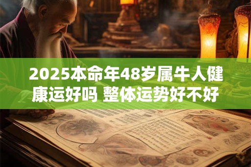 2025本命年48岁属牛人健康运好吗 整体运势好不好