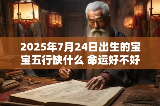 2025年7月24日出生的宝宝五行缺什么 命运好不好