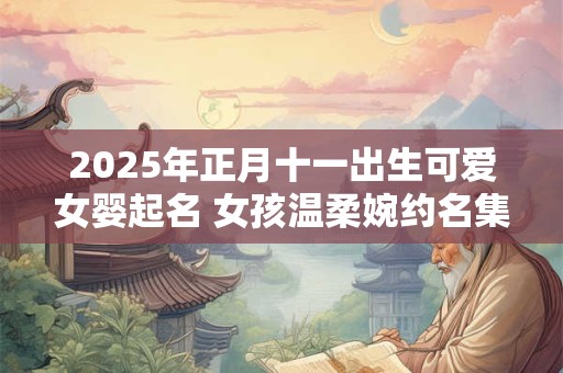 2025年正月十一出生可爱女婴起名 女孩温柔婉约名集锦