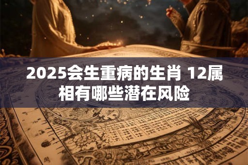 2025会生重病的生肖 12属相有哪些潜在风险