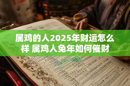 属鸡的人2025年财运怎么样 属鸡人兔年如何催财