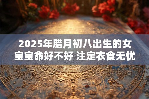 详细阅读:2025年腊月初八出生的女宝宝命好不好 注定衣食无忧 2025年腊月初八出生的女宝宝命好不好 注定衣食无忧
