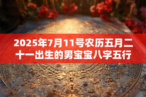2025年7月11号农历五月二十一出生的男宝宝八字五行纳音