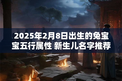 2025年2月8日出生的兔宝宝五行属性 新生儿名字推荐