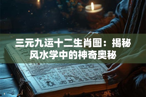 三元九运十二生肖图：揭秘风水学中的神奇奥秘