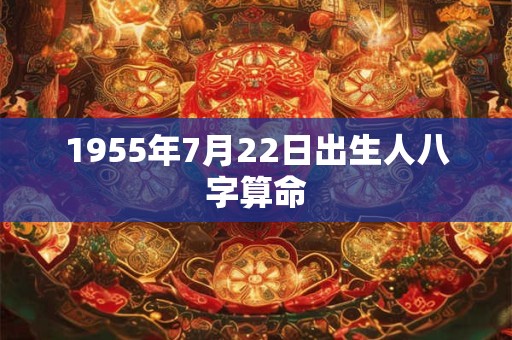 1955年7月22日出生人八字算命 1955年7月22日出生人八字算命