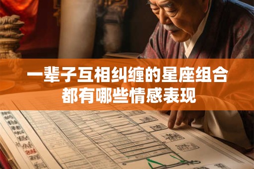 一辈子互相纠缠的星座组合 都有哪些情感表现