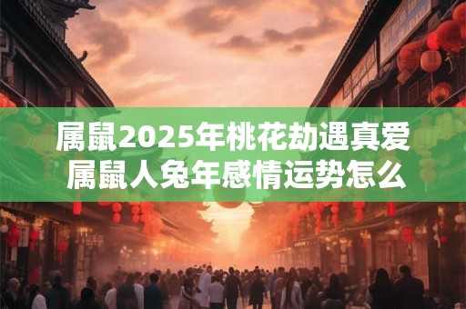 属鼠2025年桃花劫遇真爱 属鼠人兔年感情运势怎么样