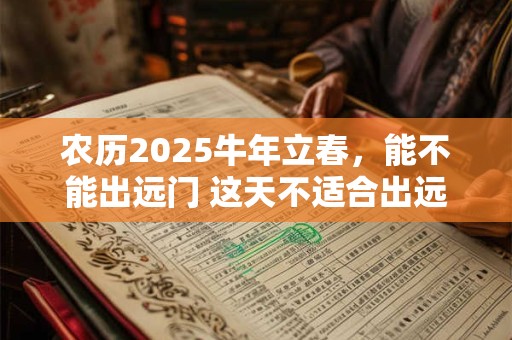 农历2025牛年立春，能不能出远门 这天不适合出远门哦
