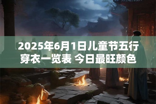 2025年6月1日儿童节五行穿衣一览表 今日最旺颜色查询