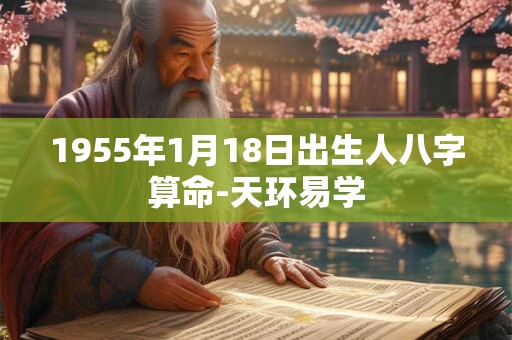 1955年1月18日出生人八字算命-天环易学