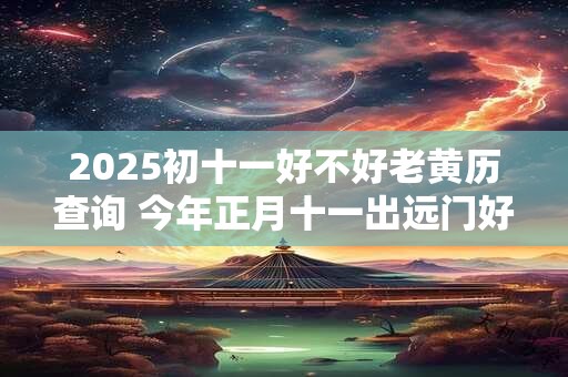 2025初十一好不好老黄历查询 今年正月十一出远门好不好
