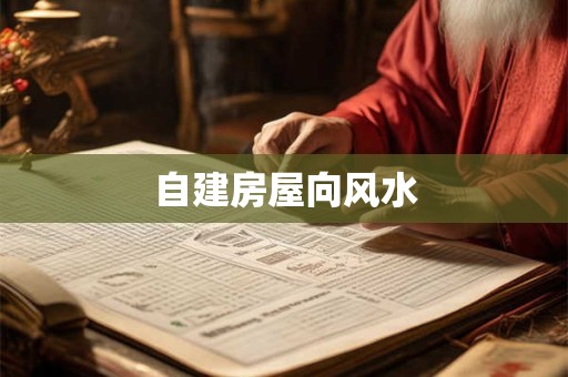 自建房屋向风水 自建房屋向风水