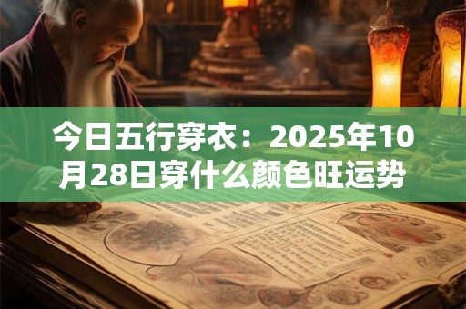 今日五行穿衣：2025年10月28日穿什么颜色旺运势