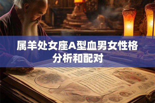 属羊处女座A型血男女性格分析和配对