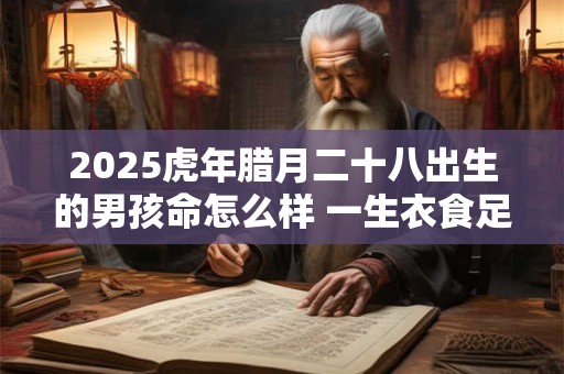 2025虎年腊月二十八出生的男孩命怎么样 一生衣食足用