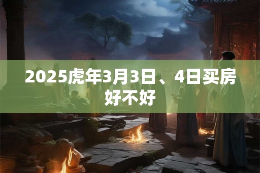 2025虎年3月3日、4日买房好不好
