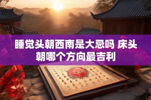 睡觉头朝西南是大忌吗 床头朝哪个方向最吉利