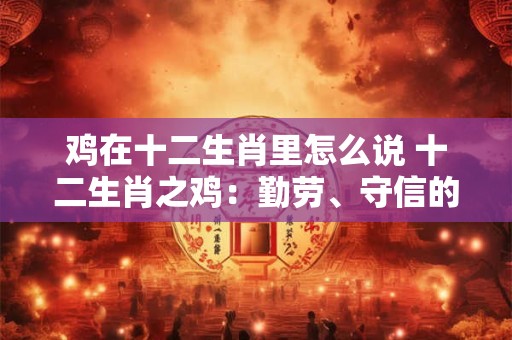 鸡在十二生肖里怎么说 十二生肖之鸡:勤劳、守信的象征 鸡在十二生肖里怎么说 十二生肖之鸡:勤劳、守信的象征
