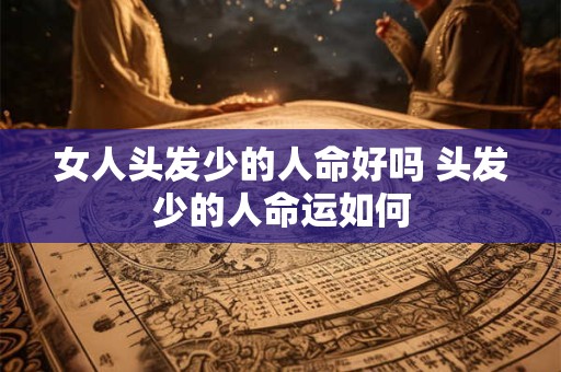 女人头发少的人命好吗 头发少的人命运如何
