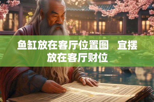 鱼缸放在客厅位置图   宜摆放在客厅财位
