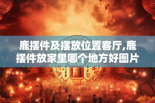 鹿摆件及摆放位置客厅,鹿摆件放家里哪个地方好图片
