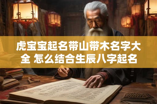 虎宝宝起名带山带木名字大全 怎么结合生辰八字起名