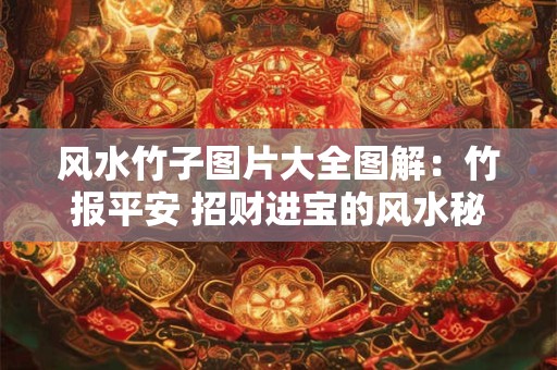 风水竹子图片大全图解：竹报平安 招财进宝的风水秘术