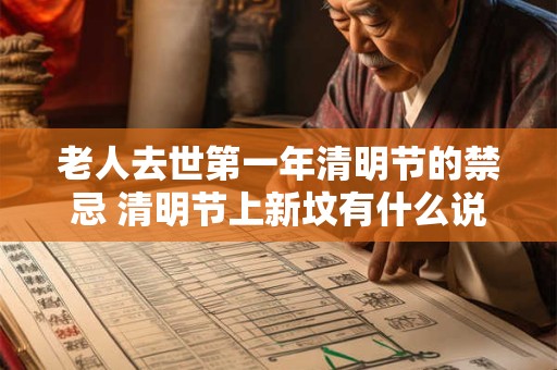 老人去世第一年清明节的禁忌 清明节上新坟有什么说法