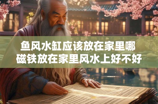 鱼风水缸应该放在家里哪 磁铁放在家里风水上好不好