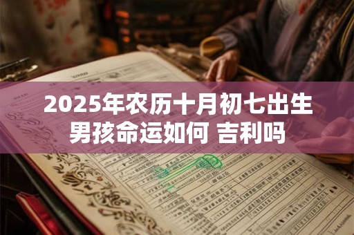 2025年农历十月初七出生男孩命运如何 吉利吗