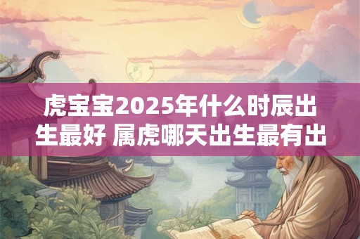虎宝宝2025年什么时辰出生最好 属虎哪天出生最有出息