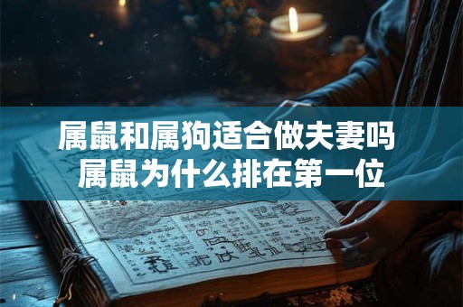 属鼠和属狗适合做夫妻吗 属鼠为什么排在第一位