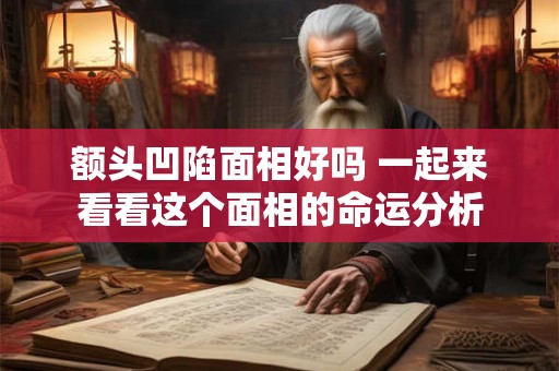 额头凹陷面相好吗 一起来看看这个面相的命运分析
