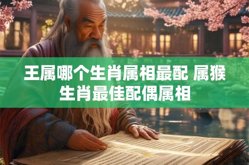 王属哪个生肖属相最配 属猴生肖最佳配偶属相