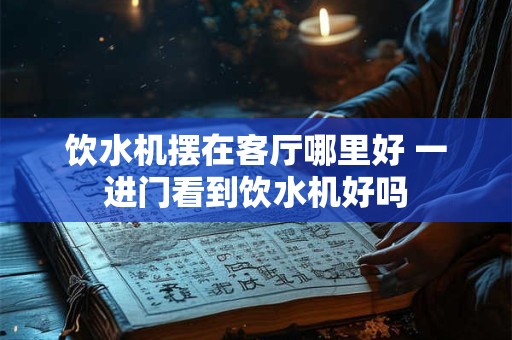 饮水机摆在客厅哪里好 一进门看到饮水机好吗