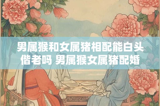 男属猴和女属猪相配能白头偕老吗 男属猴女属猪配婚