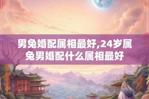 男兔婚配属相最好,24岁属兔男婚配什么属相最好