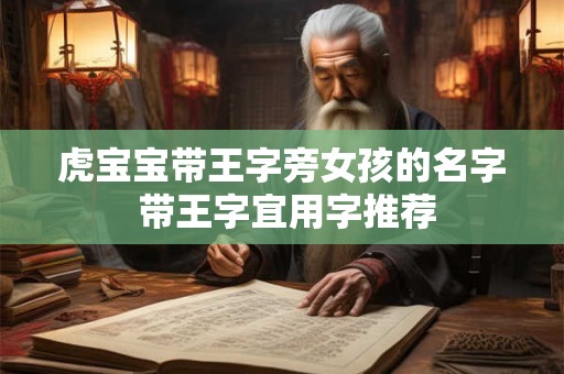 虎宝宝带王字旁女孩的名字 带王字宜用字推荐