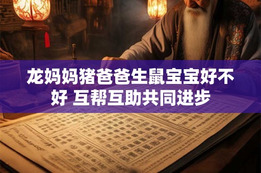 龙妈妈猪爸爸生鼠宝宝好不好 互帮互助共同进步