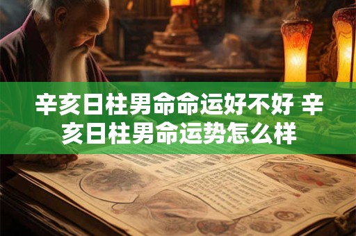 辛亥日柱男命命运好不好 辛亥日柱男命运势怎么样