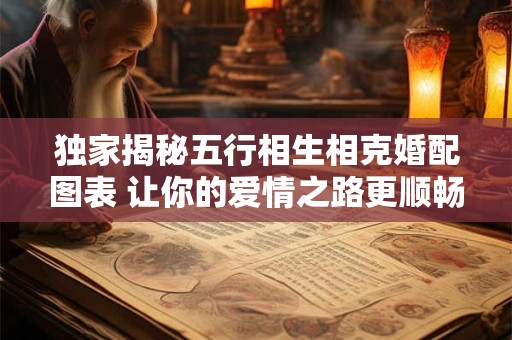 独家揭秘五行相生相克婚配图表 让你的爱情之路更顺畅！