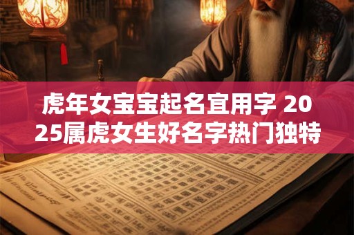 虎年女宝宝起名宜用字 2025属虎女生好名字热门独特