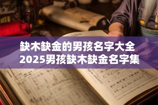 缺木缺金的男孩名字大全 2025男孩缺木缺金名字集锦