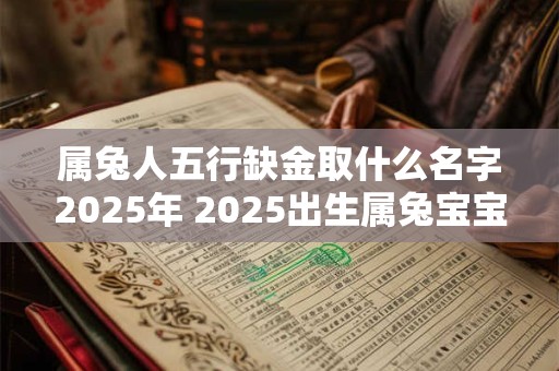 属兔人五行缺金取什么名字2025年 2025出生属兔宝宝取名大全 属兔人五行缺金取什么名字2025年 2025出生属兔宝宝取名大全