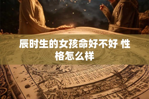 辰时生的女孩命好不好 性格怎么样